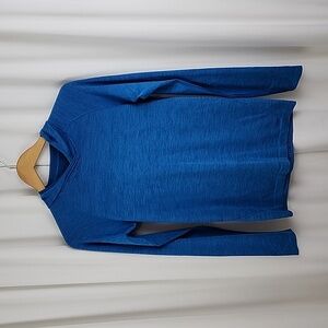 Lululemon Metal Vent Tech Pullover Hoodie Blue Green Size XS